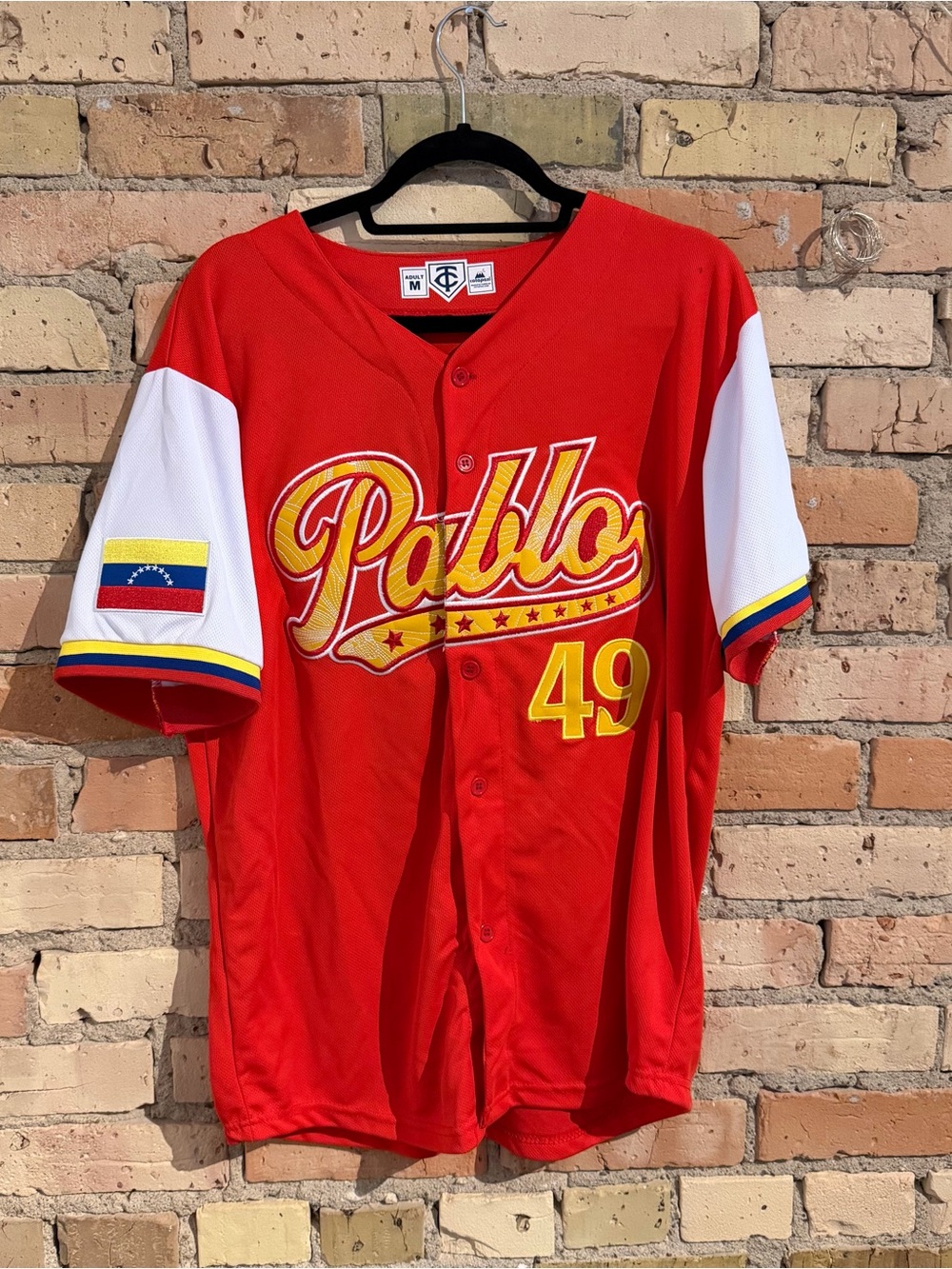 Pablo Lopez Minnesota twins baseball jersey